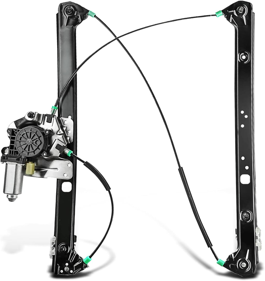 Power Window Regulator with Motor Front Left Driver Side Pack of 2 F88633