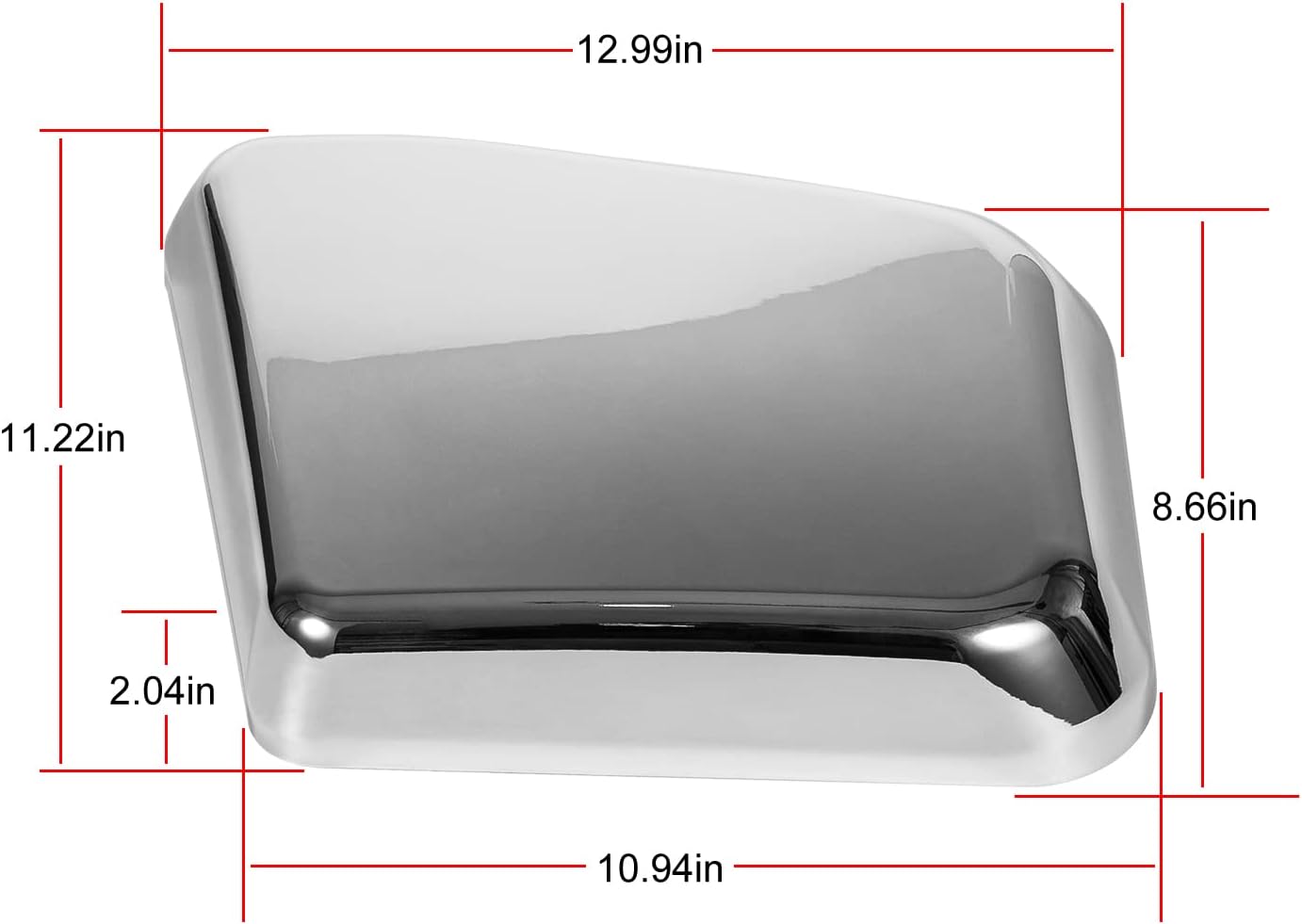 Chrome Hood Vent Cover for Hummer H2 R80664
