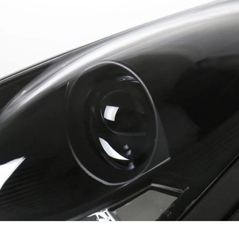 Black Projector Headlight with LED DRL G77651
