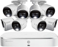 4K Wired DVR Security Camera System, 8 Channel, 8 Cameras M322085
