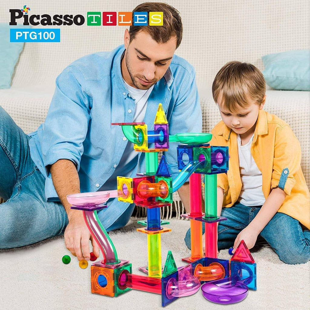 Magnetic Marble Run 100 Piece Building Set G459
