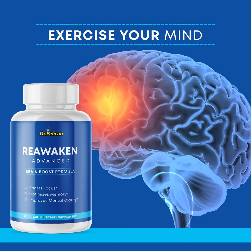 120 Capsules Brain Boost Supplement F644117