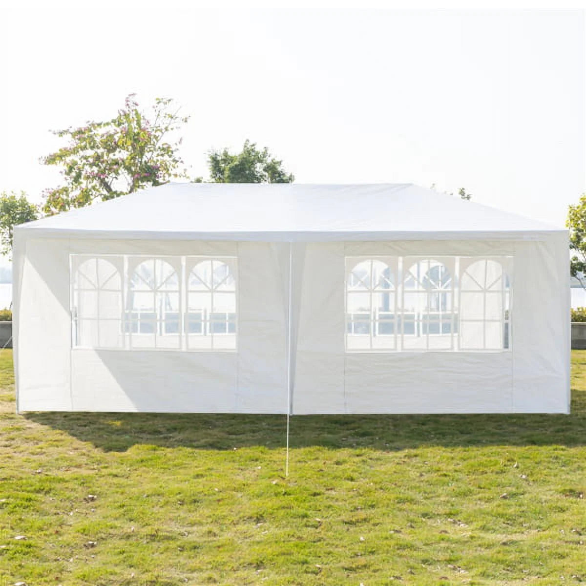10' x 20' Party Tent Gazebo Canopy with 4 Removable Sidewalls E645