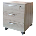 Three-Drawer Mobile File Cabinet with Lock M685864