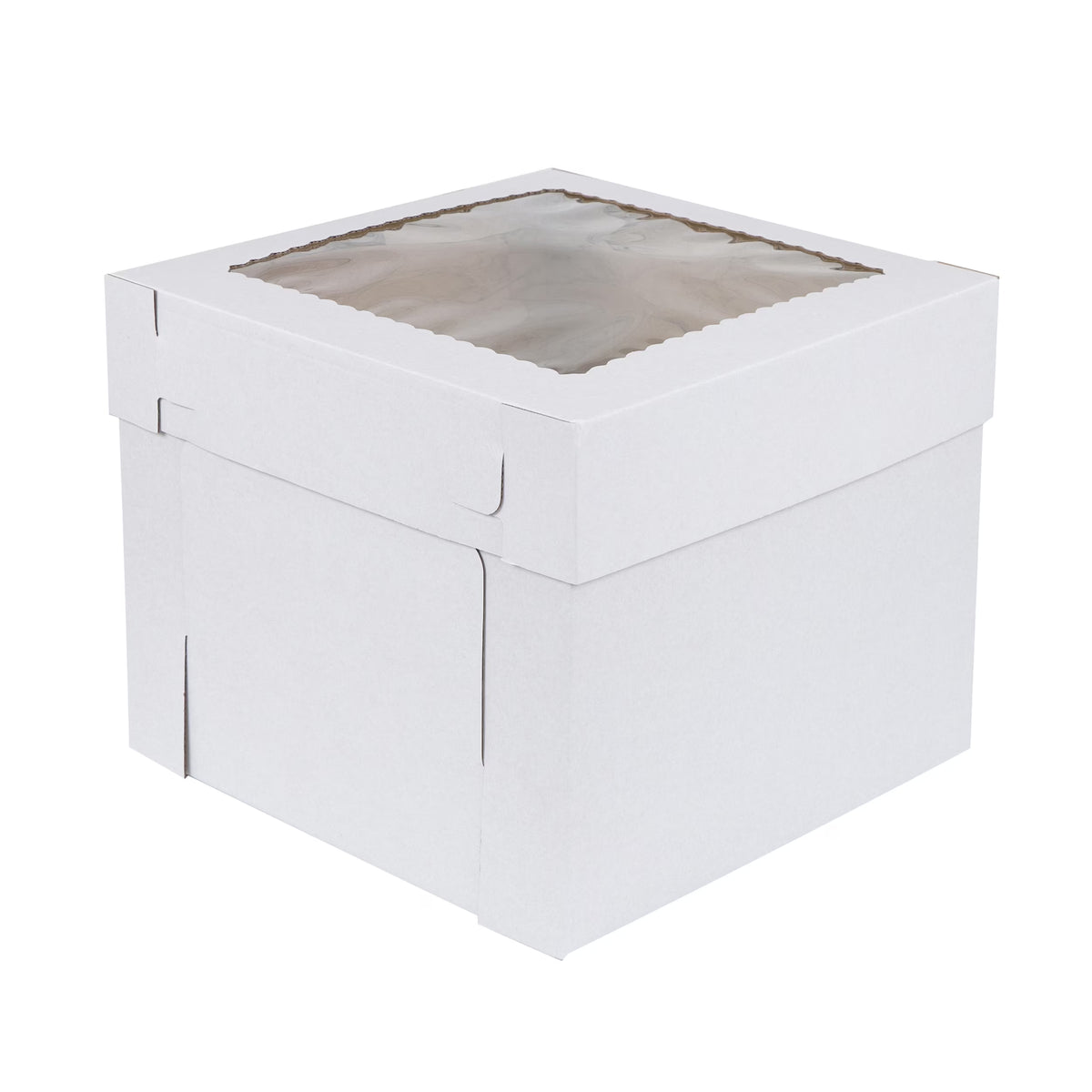 12 x 12 x 10 Inch 60pk Cake Boxes with Window P5399