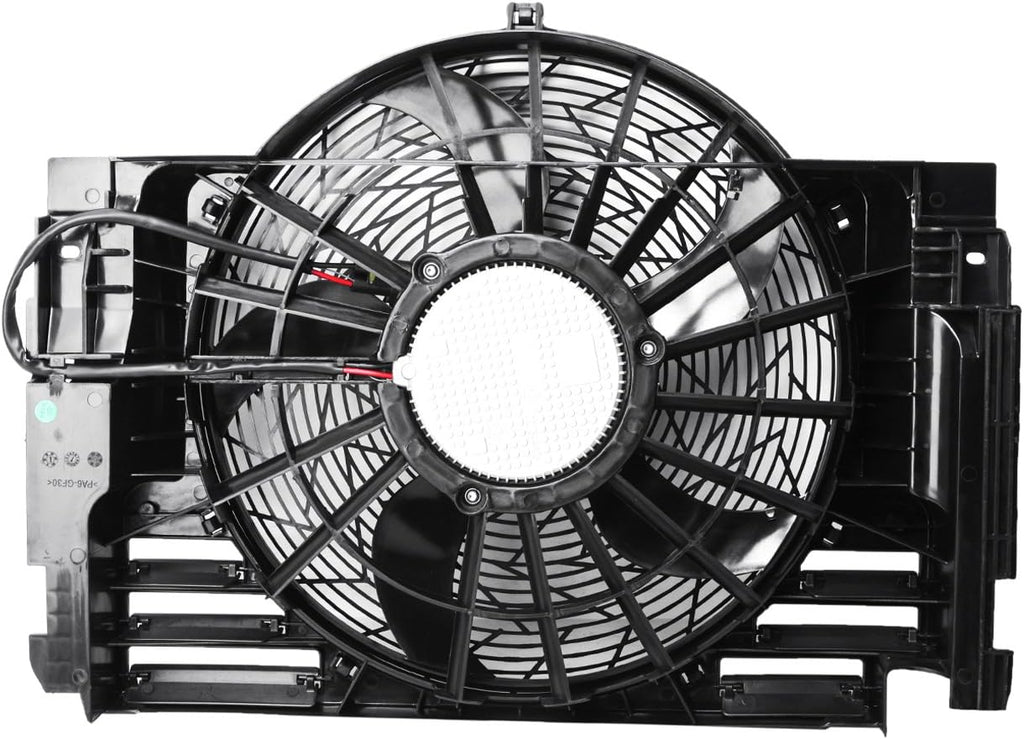 Auxiliary Condenser Brushless Cooling Fan Assembly for BMW X5 2000-2006 E221600
