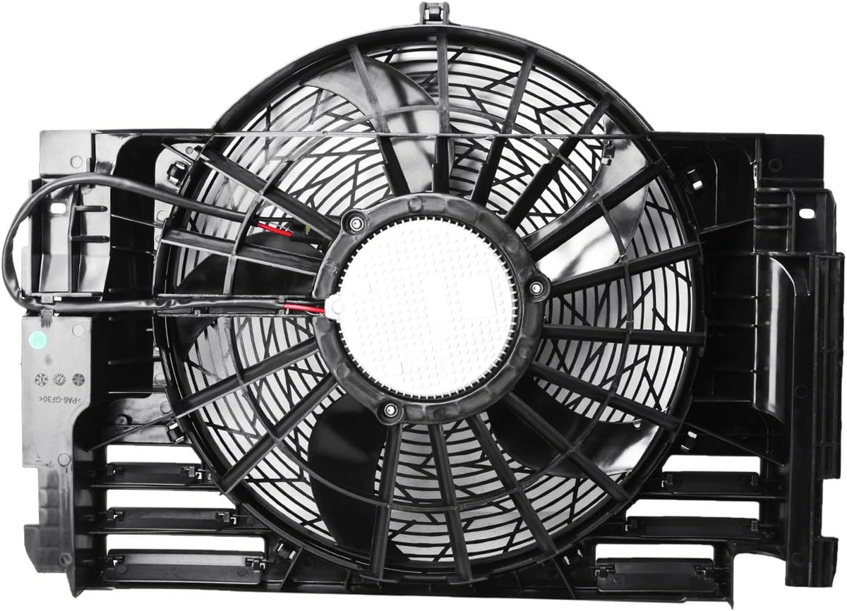 Auxiliary Condenser Brushless Cooling Fan Assembly for BMW X5 2000-2006 E221600