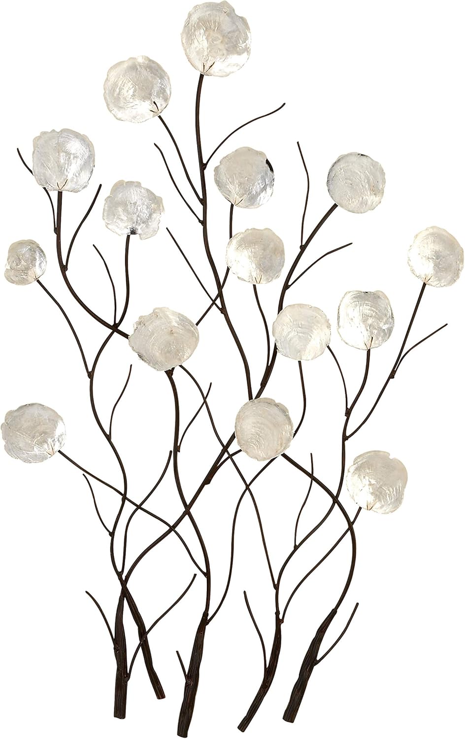 Metal Capiz Wall Decor O2235