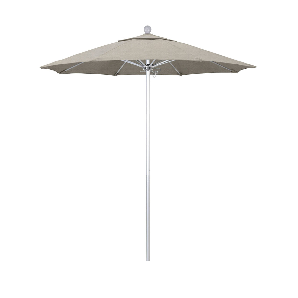 7.5 ft Silver Market Umbrella J25980