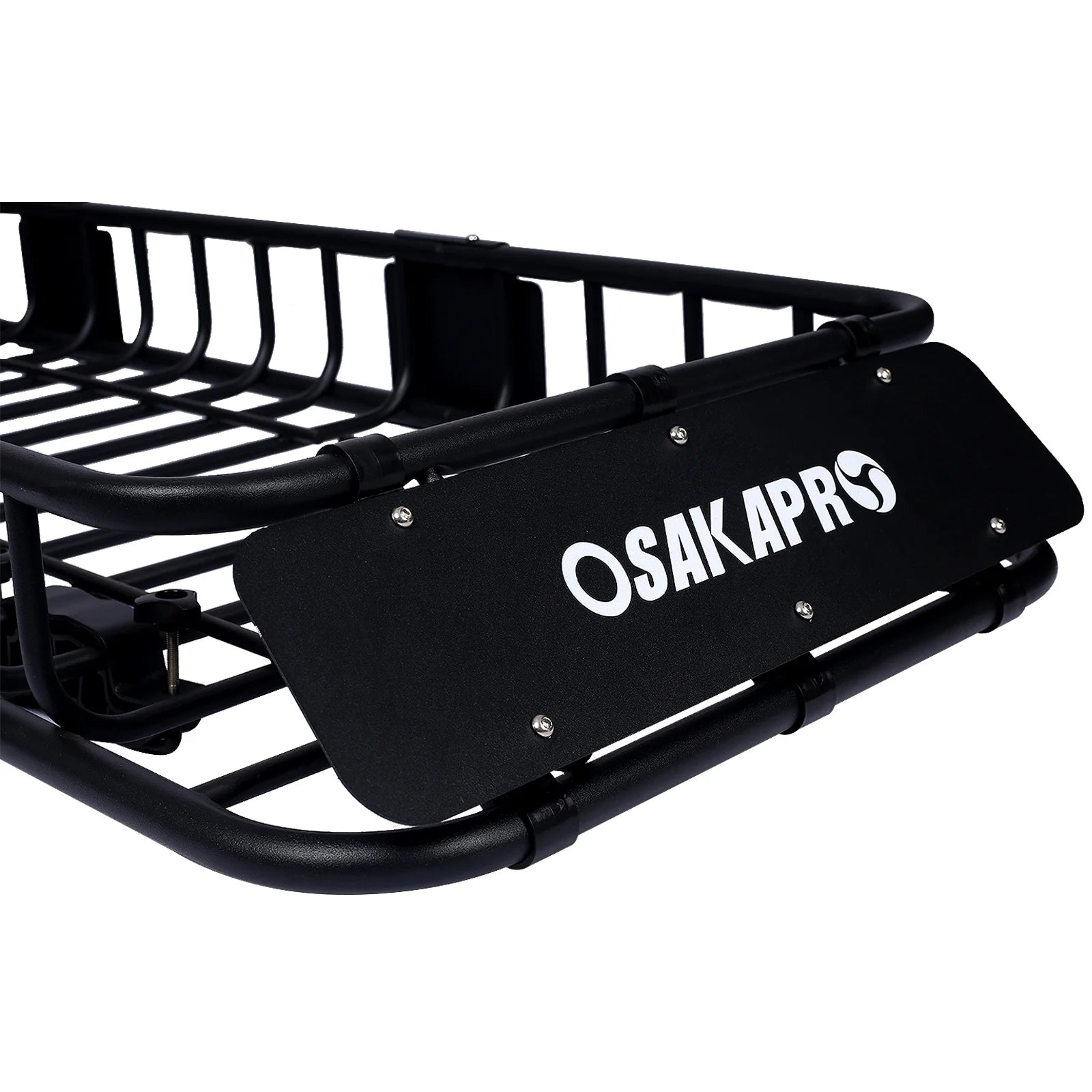 Black Steel Roof Rack Cargo Carrier Basket B1547
