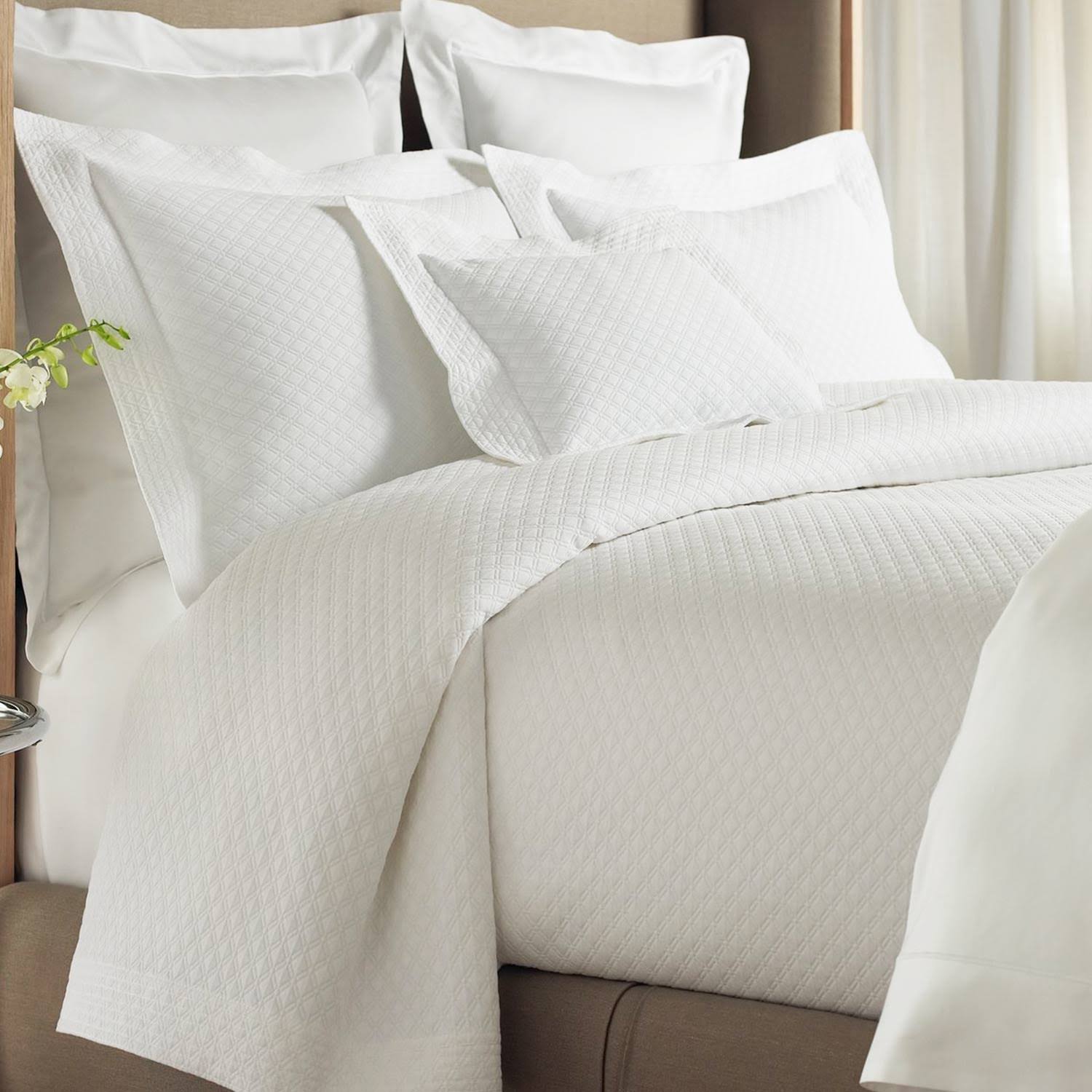Natural California King Coverlet P86840