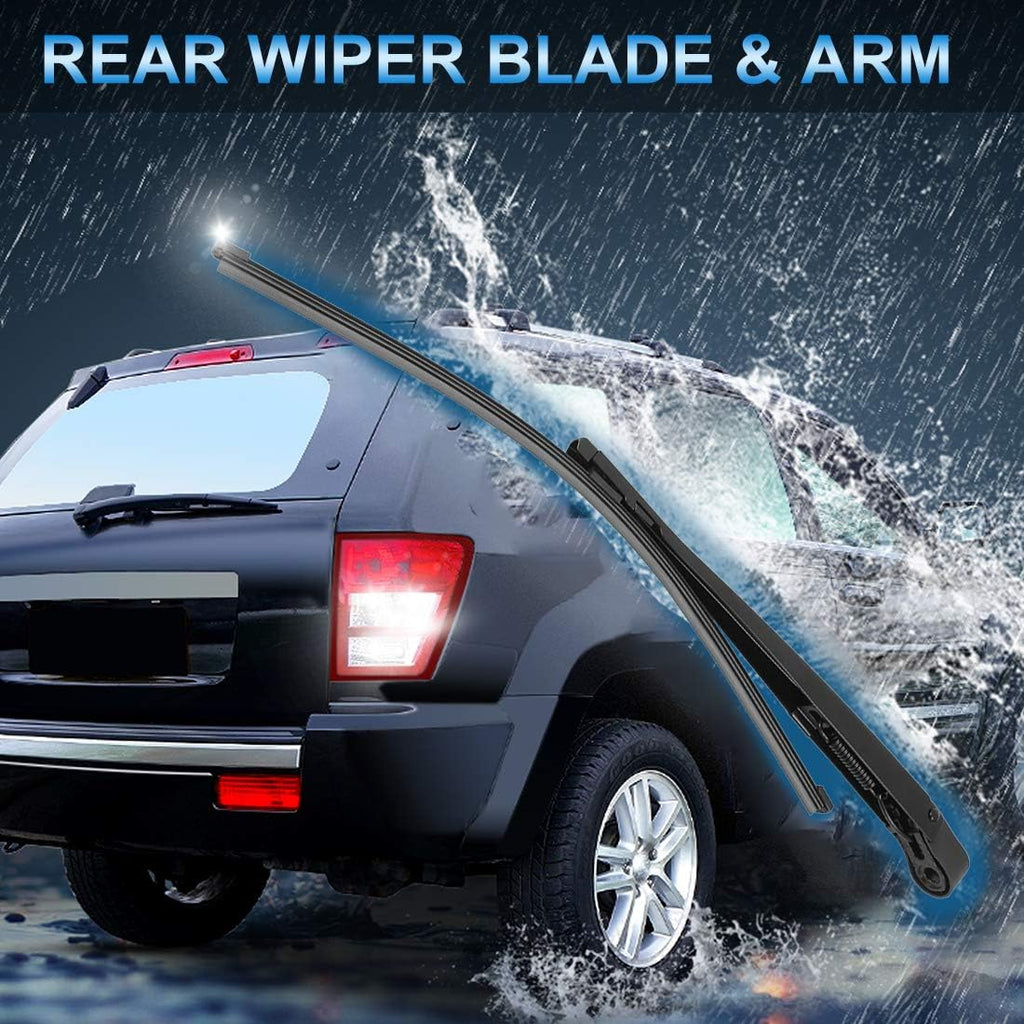 Rear Windshield Wiper Blade Arm Set 405mm J832
