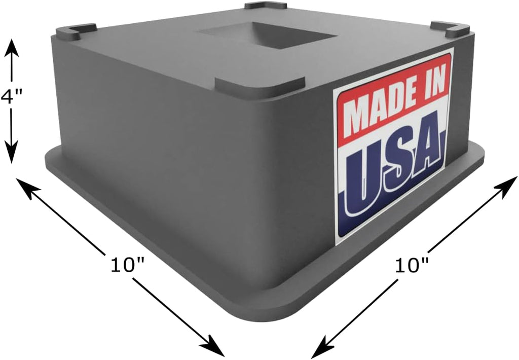 12,000 lbs Trailer Jack Block for RV 5th Wheel Camper Y5252