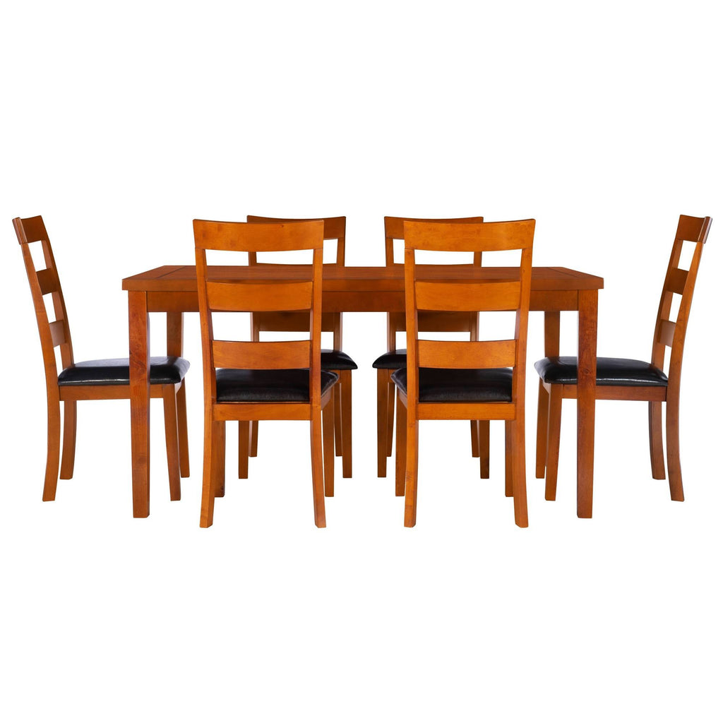 7pc Cherry Dining Set I39658