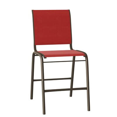 Stacking Patio Dining Side Chair Textured Beachwood Lime P429