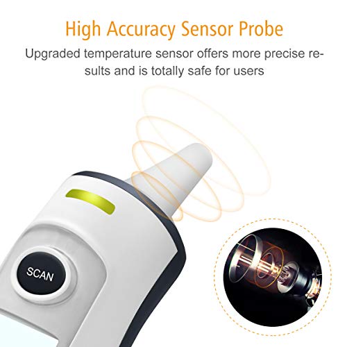 Digital Infrared Temporal Thermometer (Dark Blue) W34684