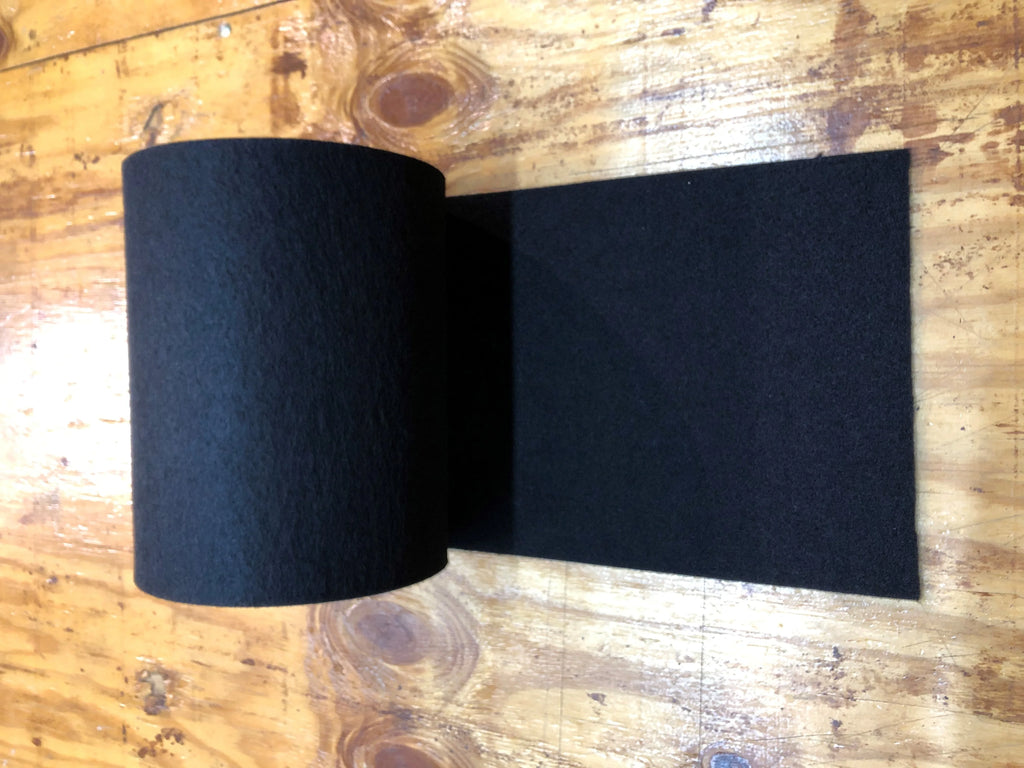 18 oz Marine Trailer Bunk Carpet - Black - 24"X50' L85935