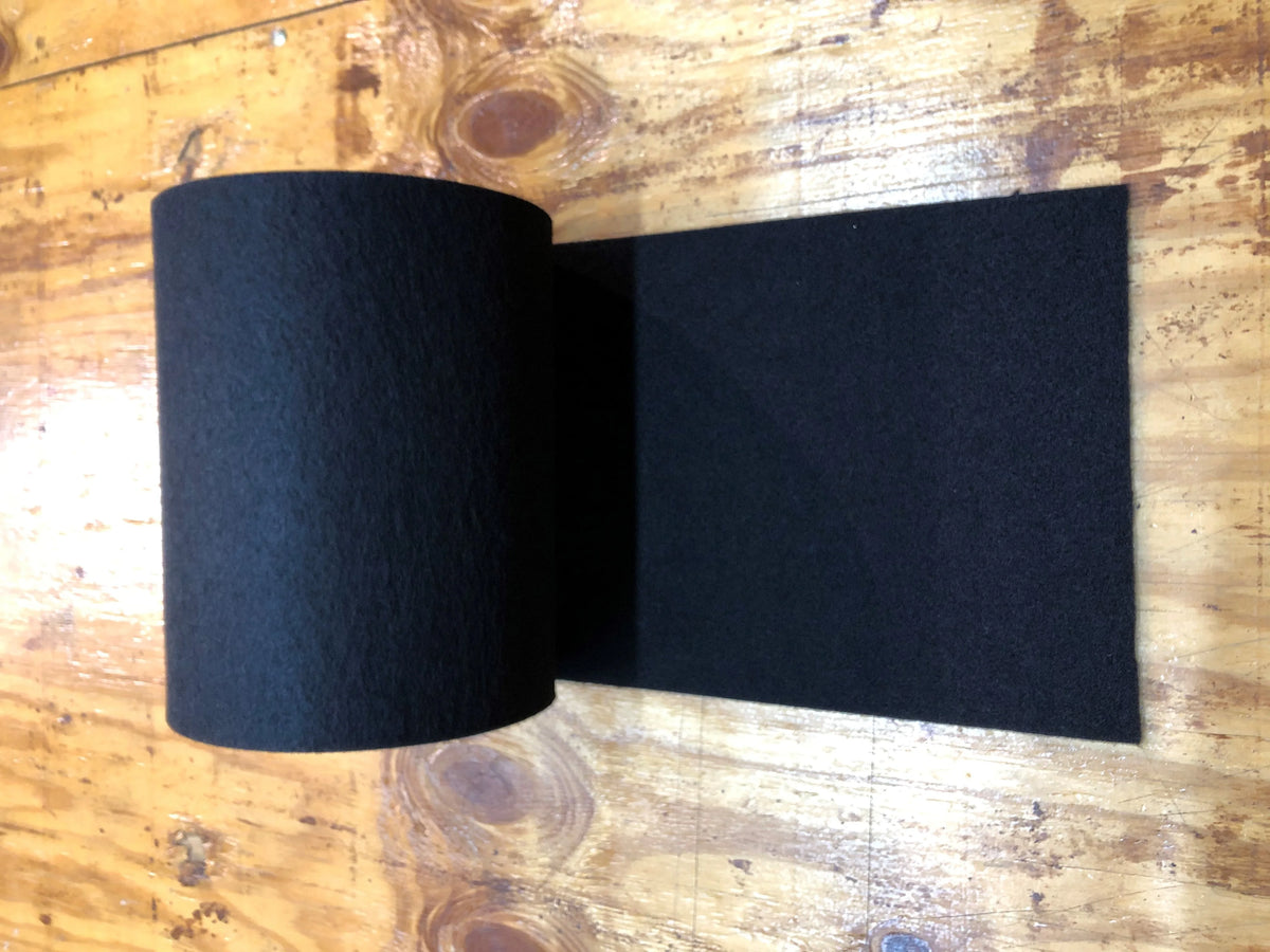 18 oz Marine Trailer Bunk Carpet - Black - 24"X50' L85935
