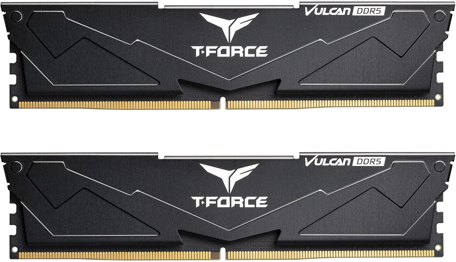 DDR5 32GB Kit (2x16GB) 5200MHz CL40 Desktop Memory Bundle with 1TB NVMe PCIe Gen4 M.2 2280 Gaming SSD C139
