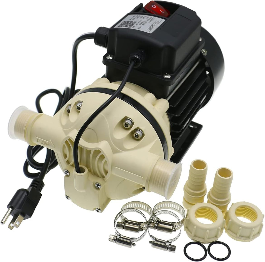 Industrial Water Pressure Pump, 9.2 GPM, 115VAC, 23PSI, 370W O272912