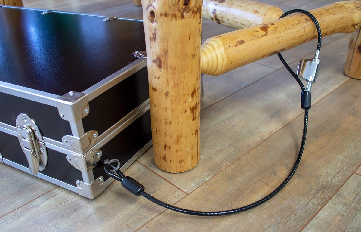 Slim Lockable Trunk with Cable Lock V808526