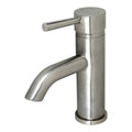 Single Hole Single-Handle Bathroom Faucet with Drain in Brushed Nickel A83863