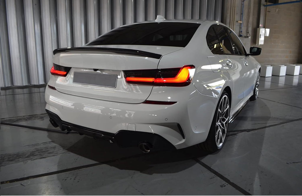Glossy Black Trunk Spoiler Wing A710