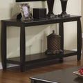 Dark Brown Solid Wood Sofa Table T5248