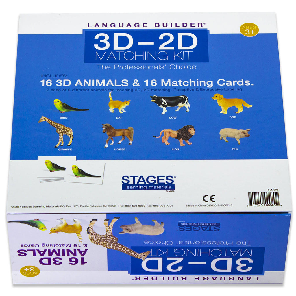 3D 2D Match Kit Animals H212