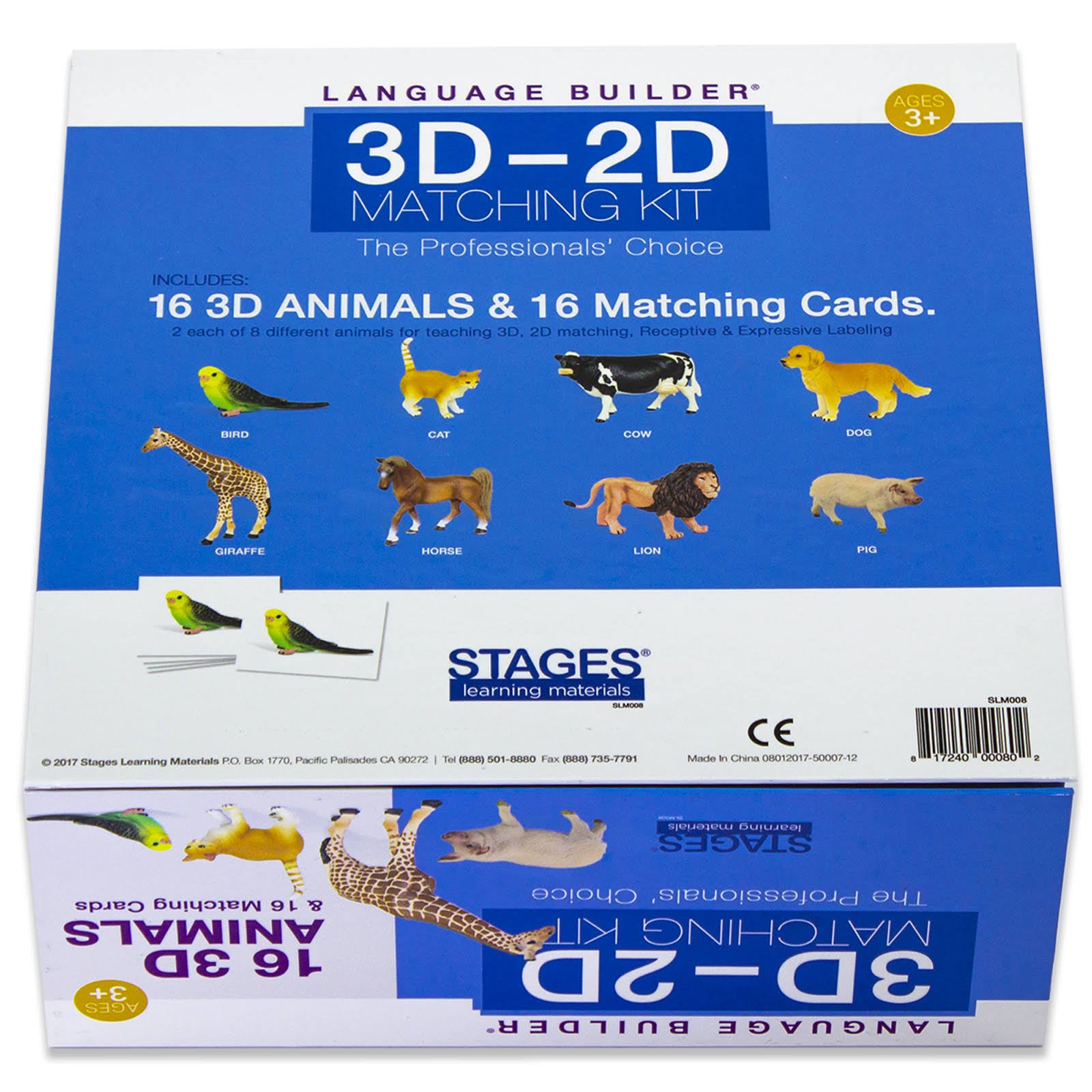 3D 2D Match Kit Animals H212