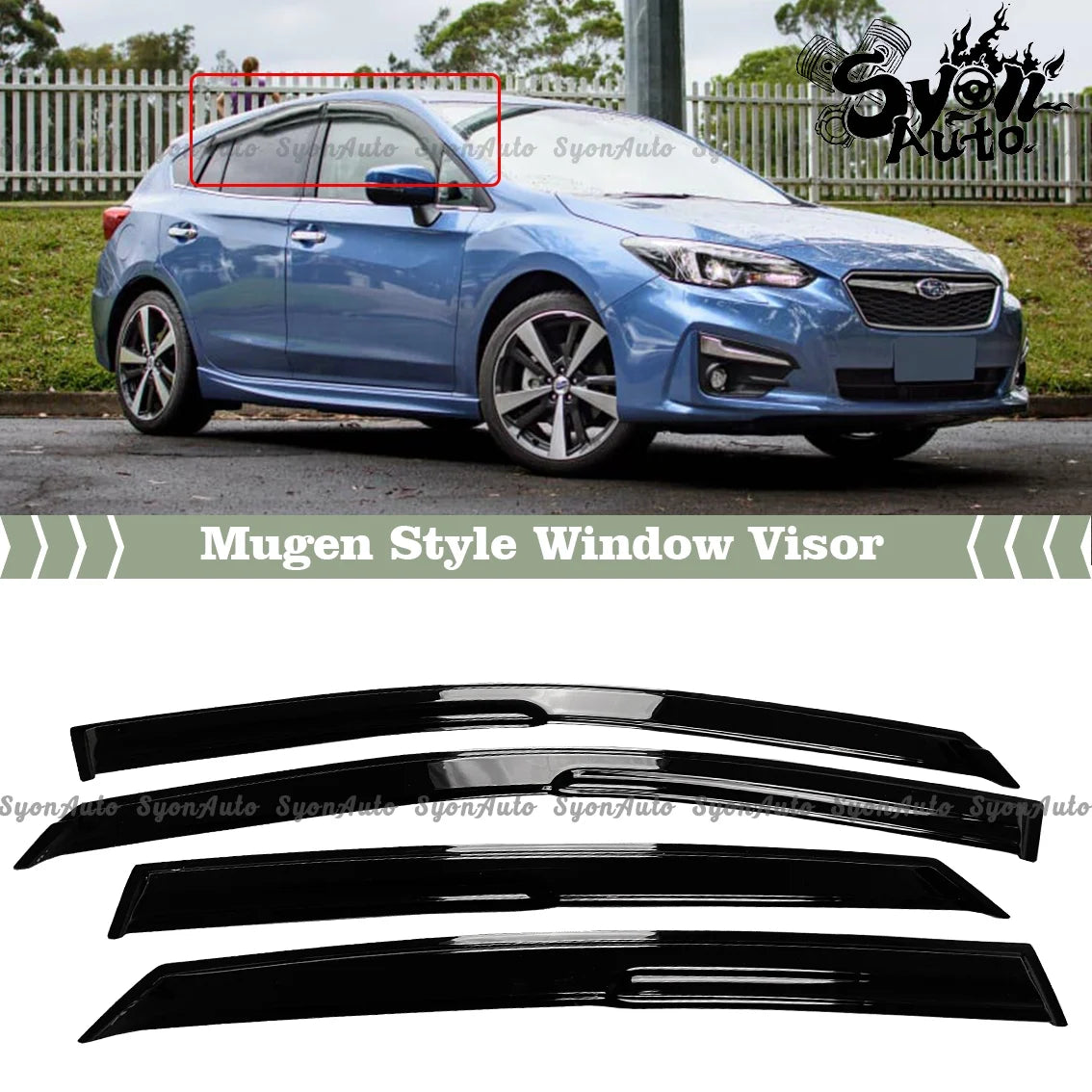 Window Visor Rain Guard Z882377