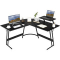 Black L-Shape Computer Desk A9811