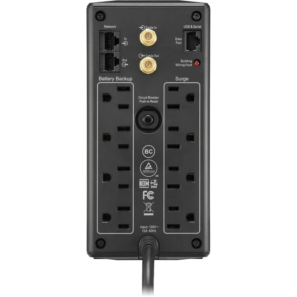 850VA Battery Back-Up System Black C18716