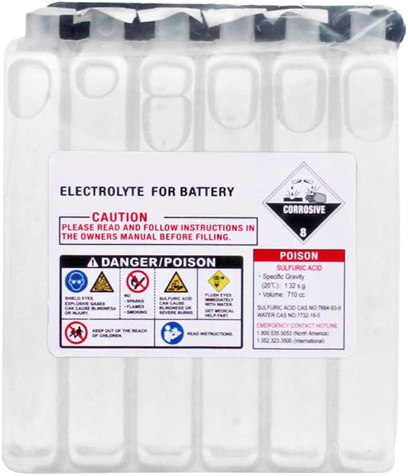 12V 210CCA AGM Sealed Battery M5878