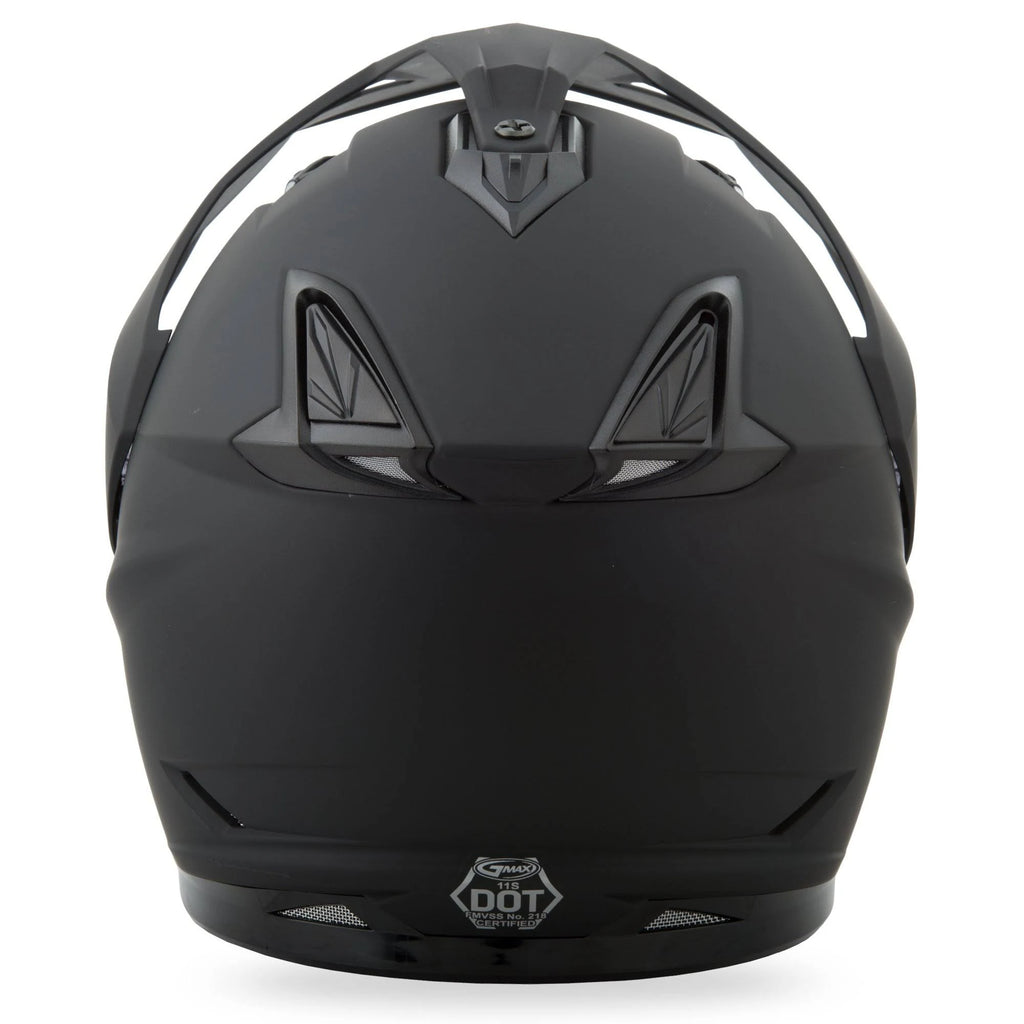 Matte Black Dual-Sport Snow Helmet F923