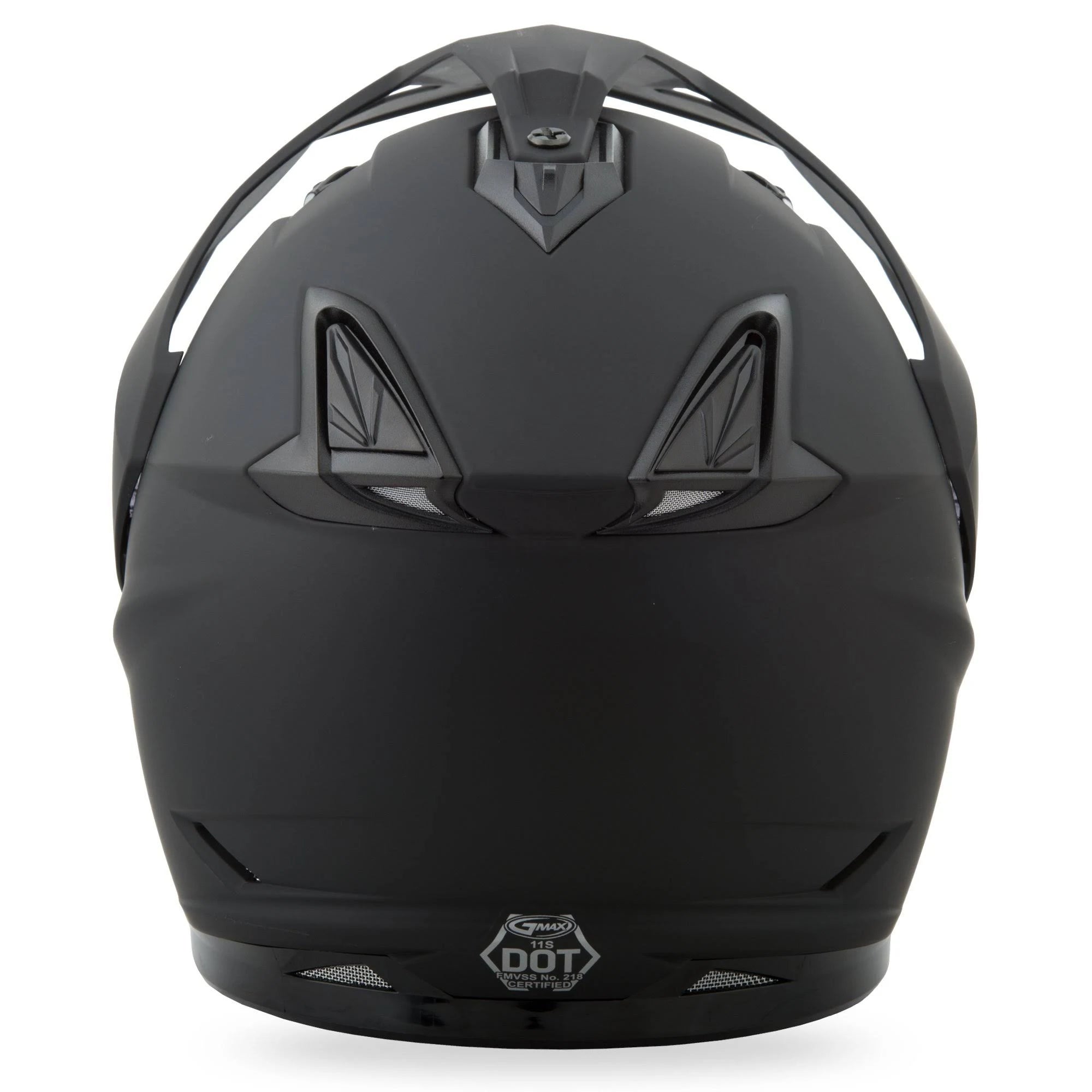 Matte Black Dual-Sport Snow Helmet F923
