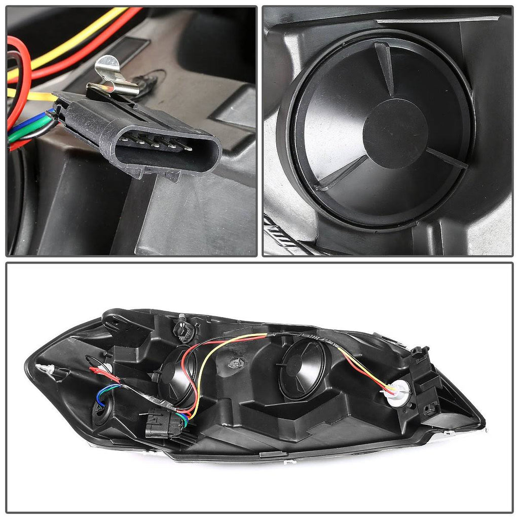 Chrome Housing Clear Corner Headlamp V795650