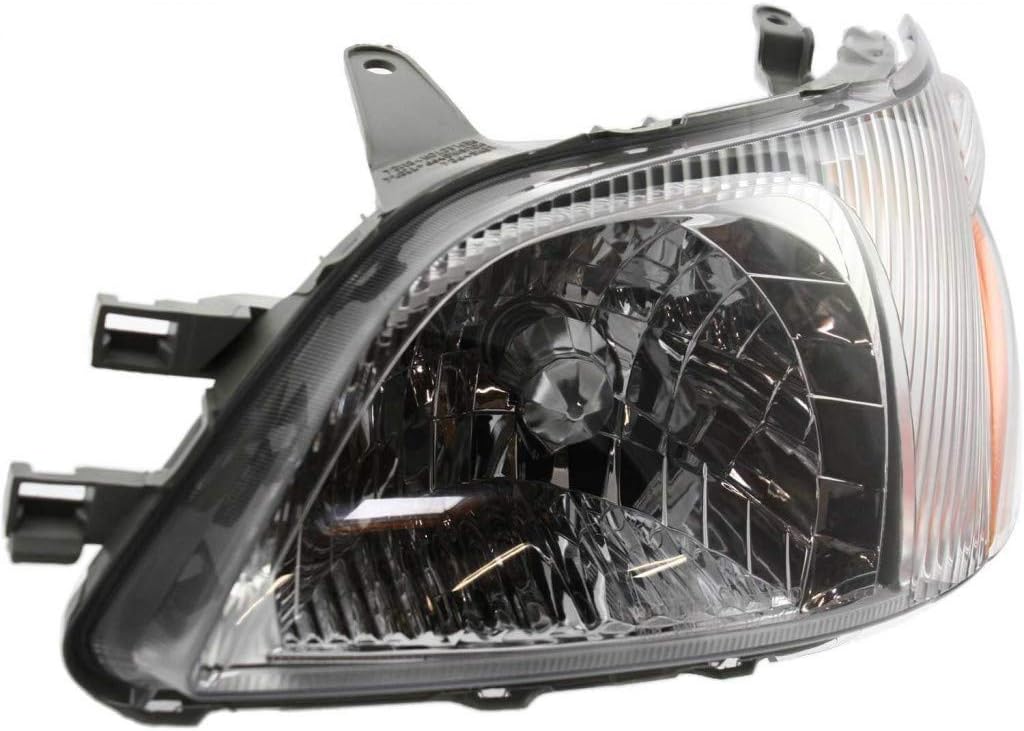 Halogen Headlight Assembly Pair for Toyota Echo 2000 2001 2002 E536