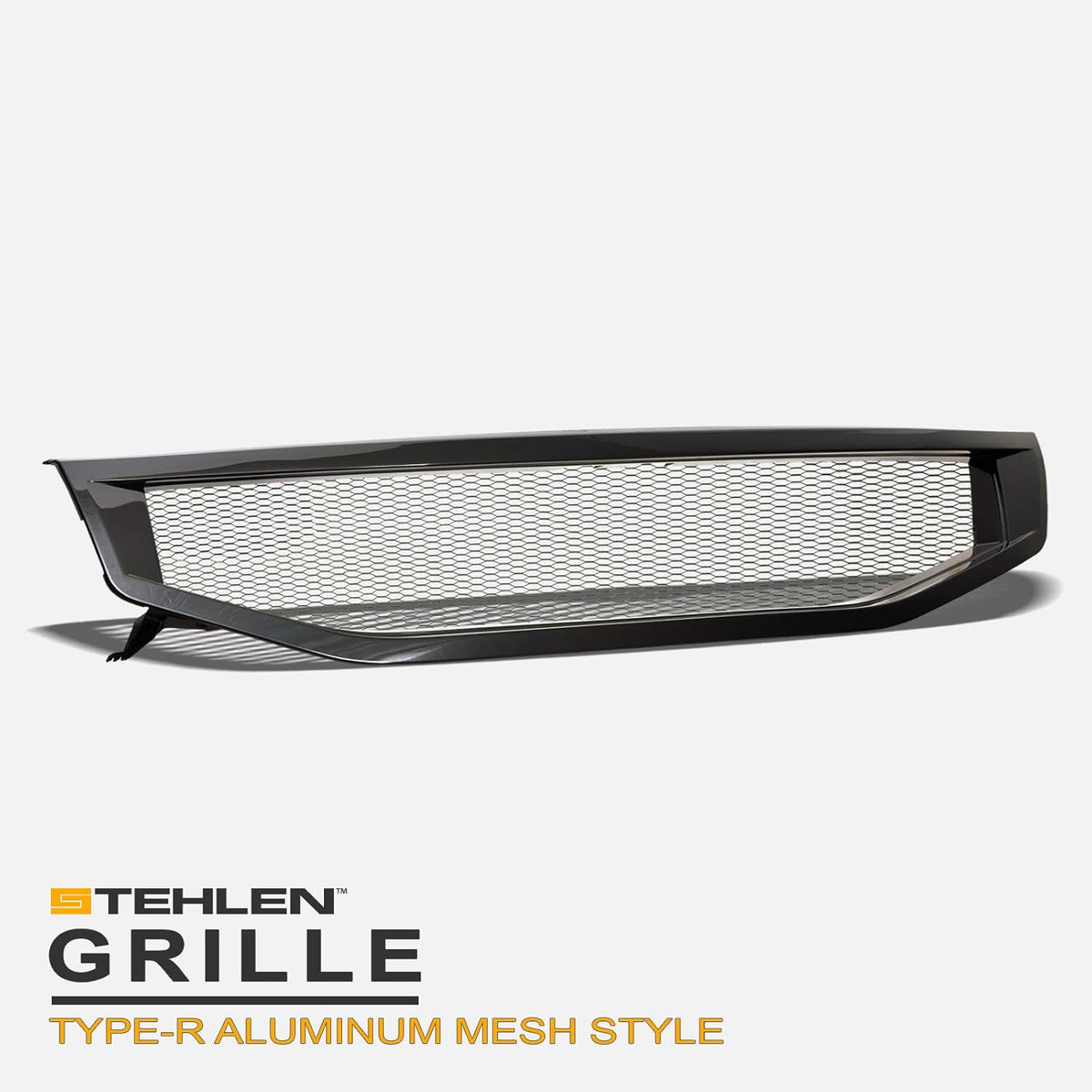 Black Aluminum Mesh Front Hood Bumper Grille for Honda Accord 4 Door Sedan K532