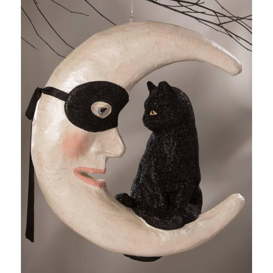 Cat on Moon W9456