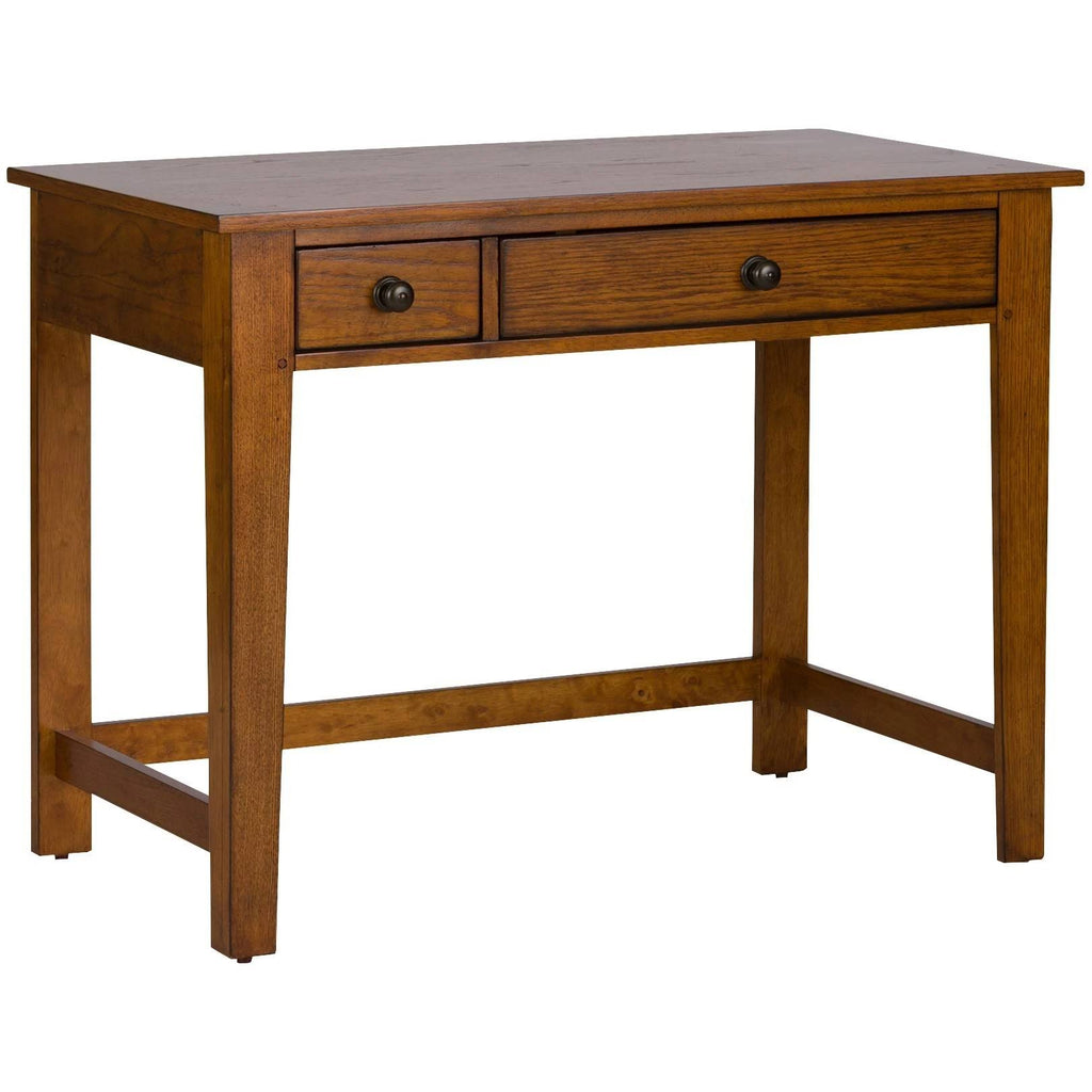 Aged Oak Youth Student Desk D9456