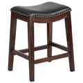 Cappuccino Wood Counter Height Stool J634473