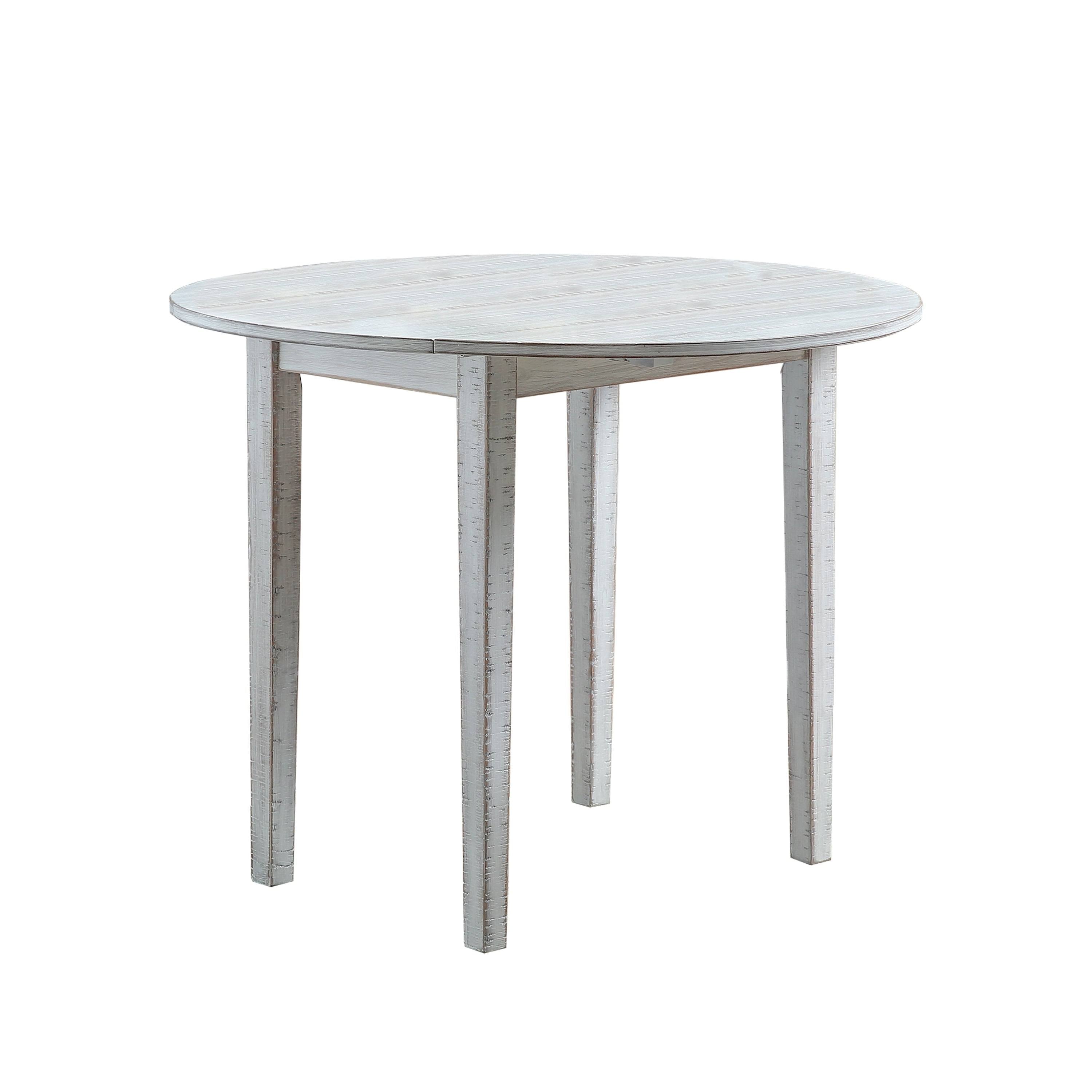 White 3-Piece Dining Set L5996
