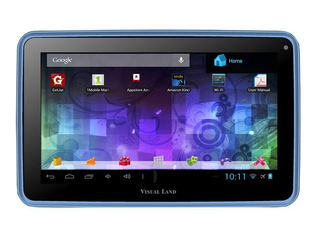 7 inch Touchscreen 8GB Android 4.1 Tablet (Sky Blue) H778379