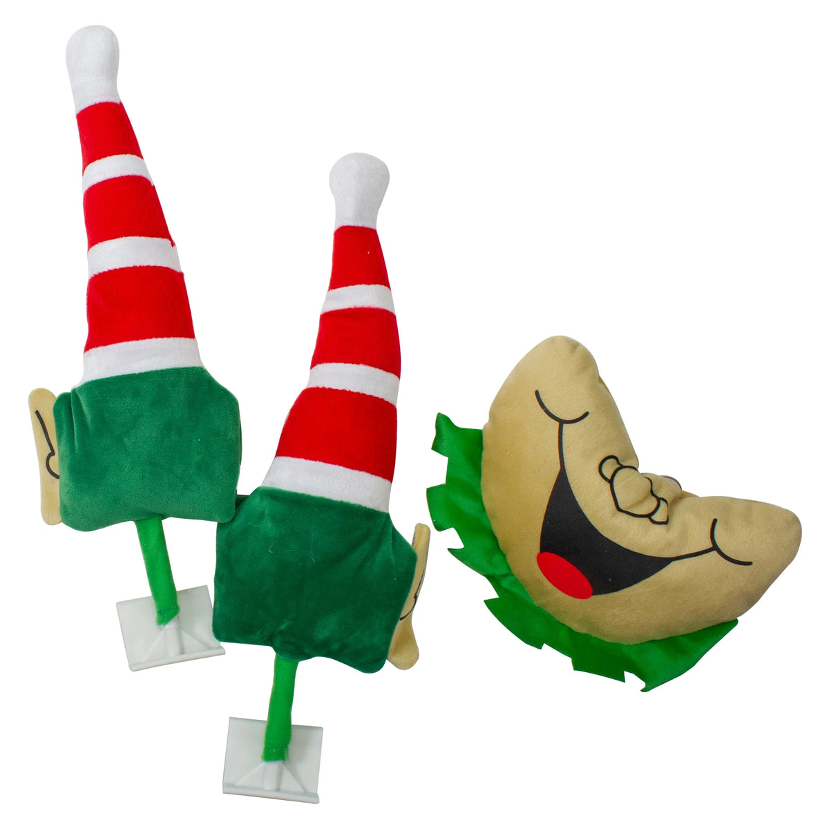 Red and Green Elf Christmas Car Decorating Kit U84009