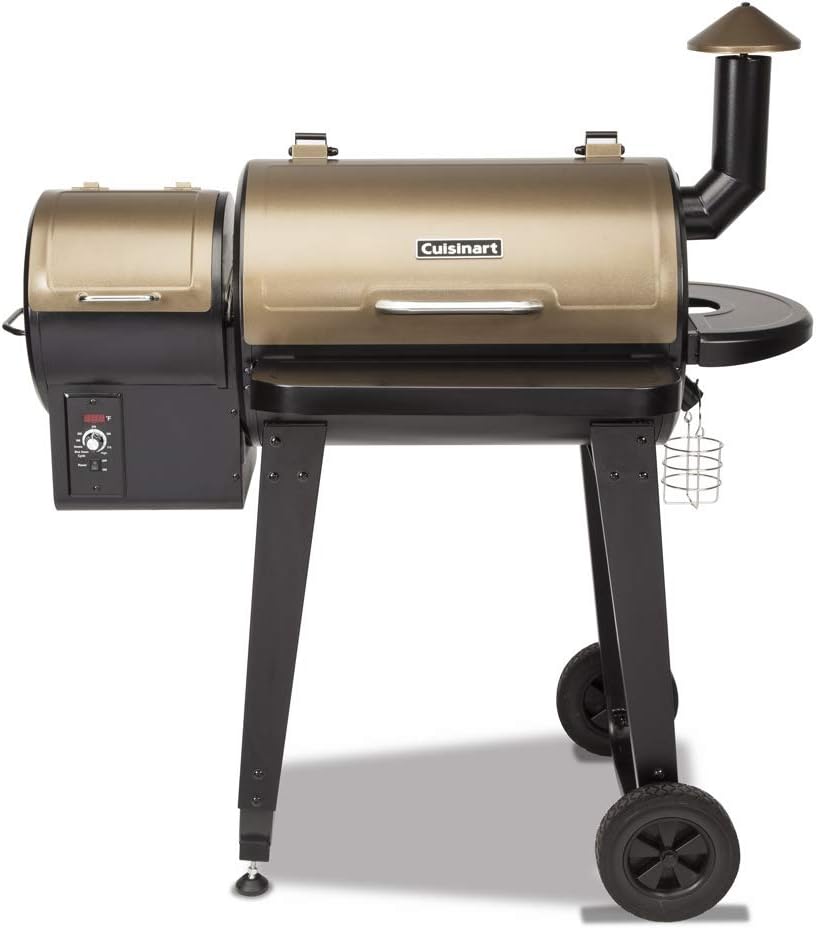 Vertical Propane Smoker with Temperature & Smoke Control, Four Removable Shelves, 36, Black Y332644