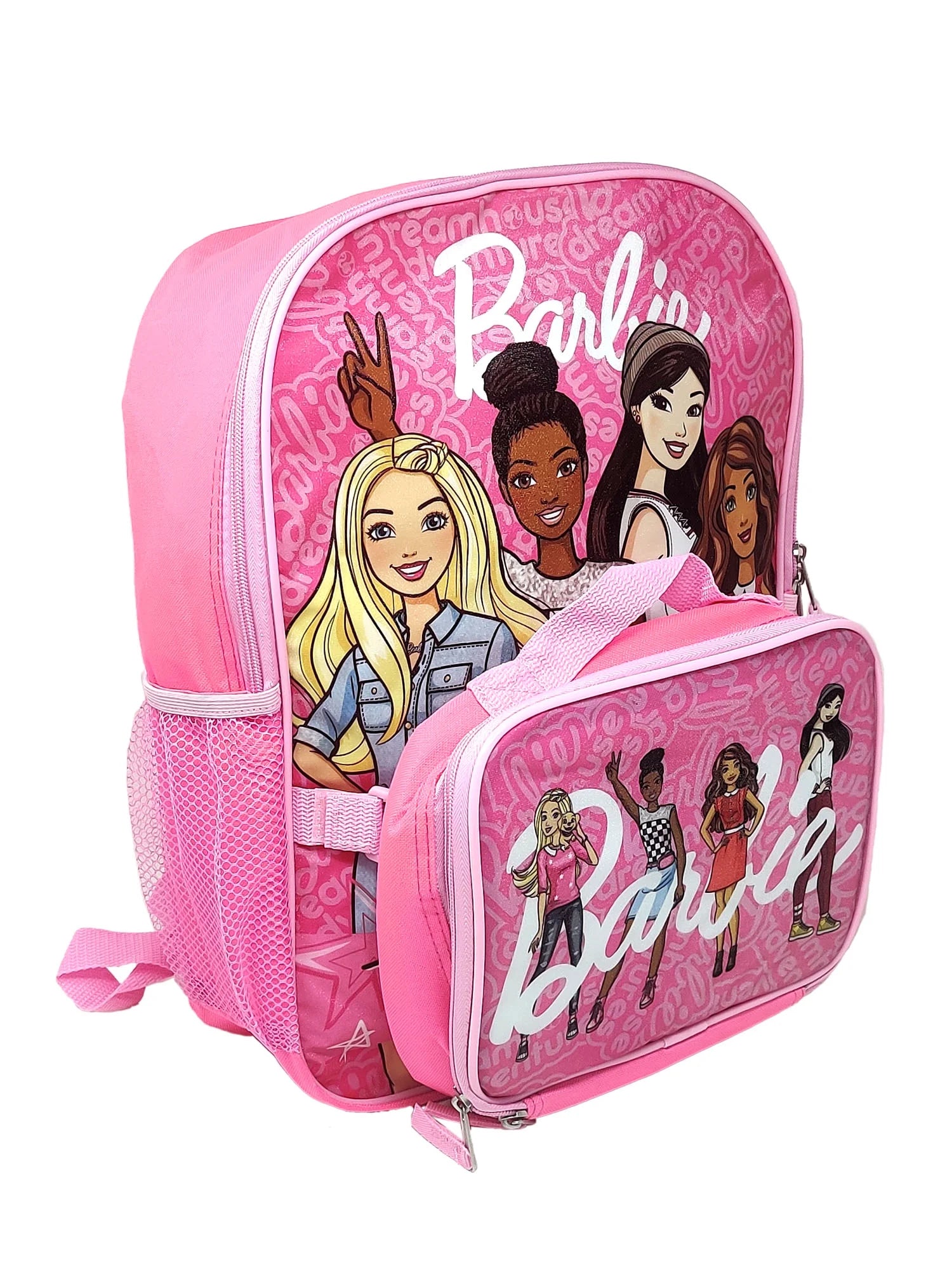 Pink Backpack & Insulated Lunch Bag 2-Piece Set R96285