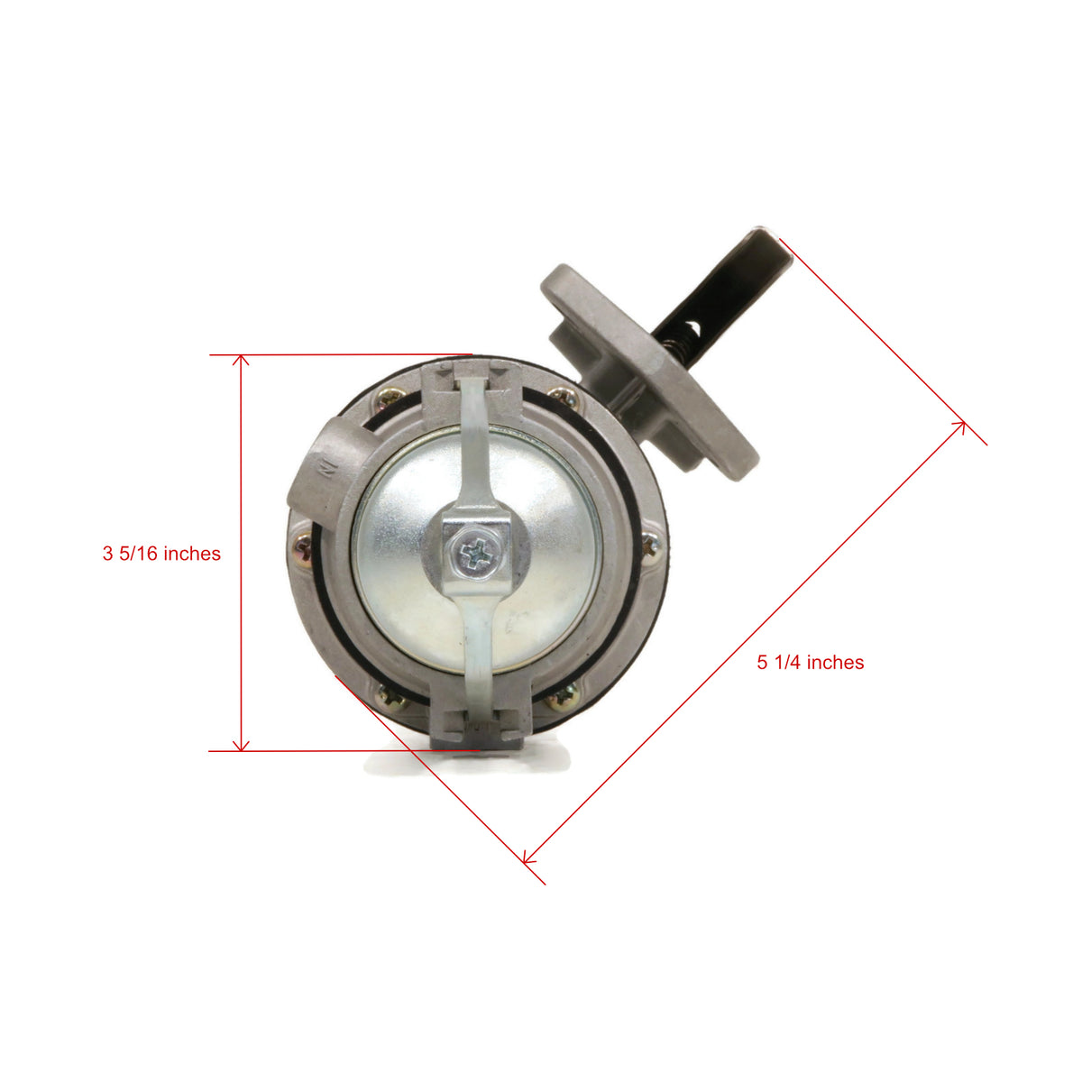 Fuel Pump With Gaskets For Sterndrive Assembly Marine O350