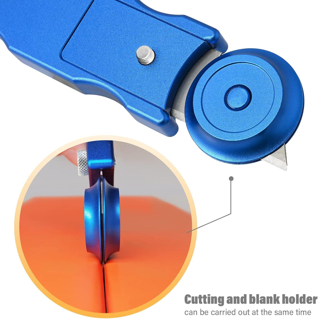 10Pcs Wrapping Paper Cutter Set with Extra Blades and Roller Head Box Cutter H12554