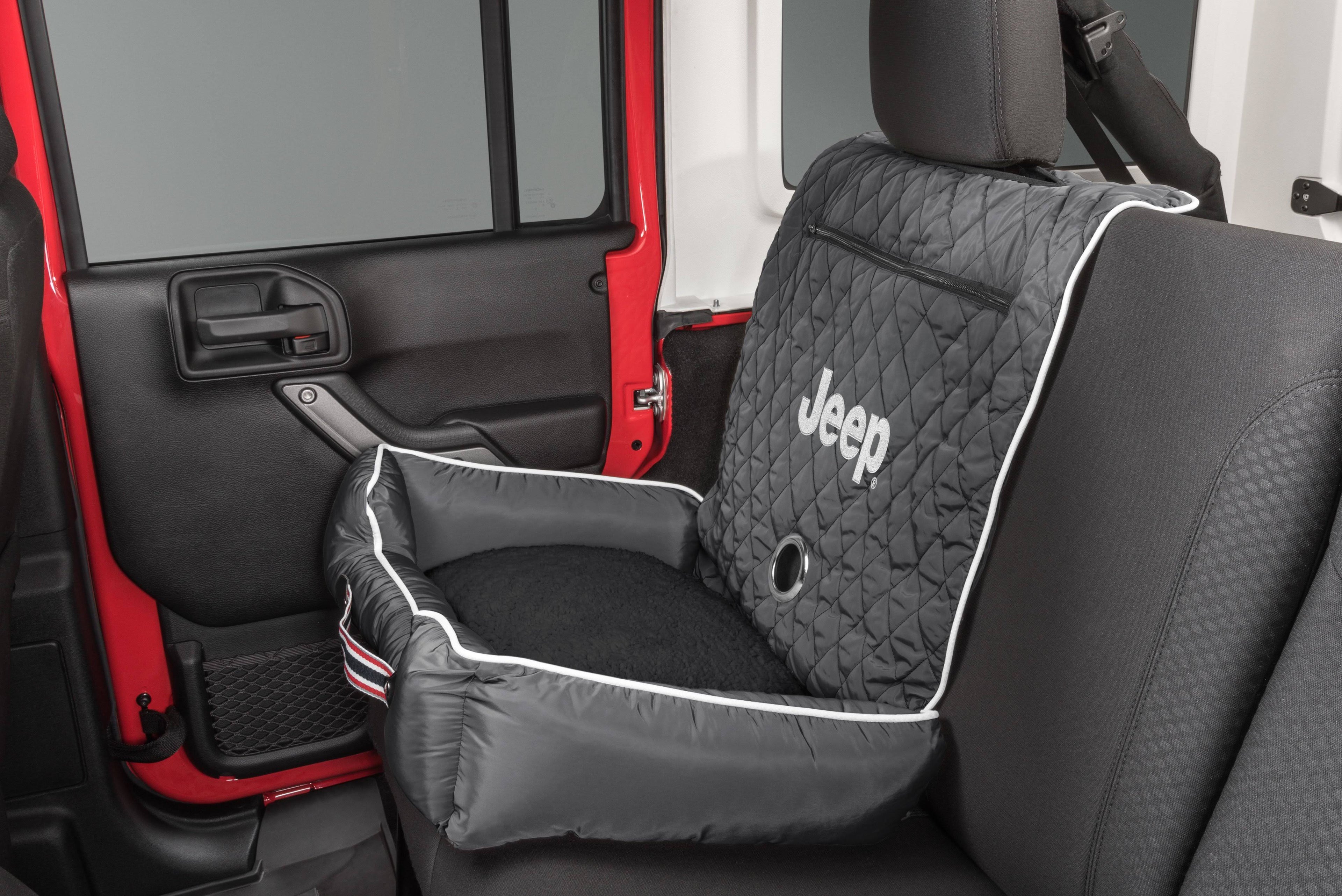 Black Car Pet Bed and Seat Cover X2094